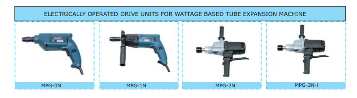 ELECTRICALLY OPERATED DRIVE UNITS